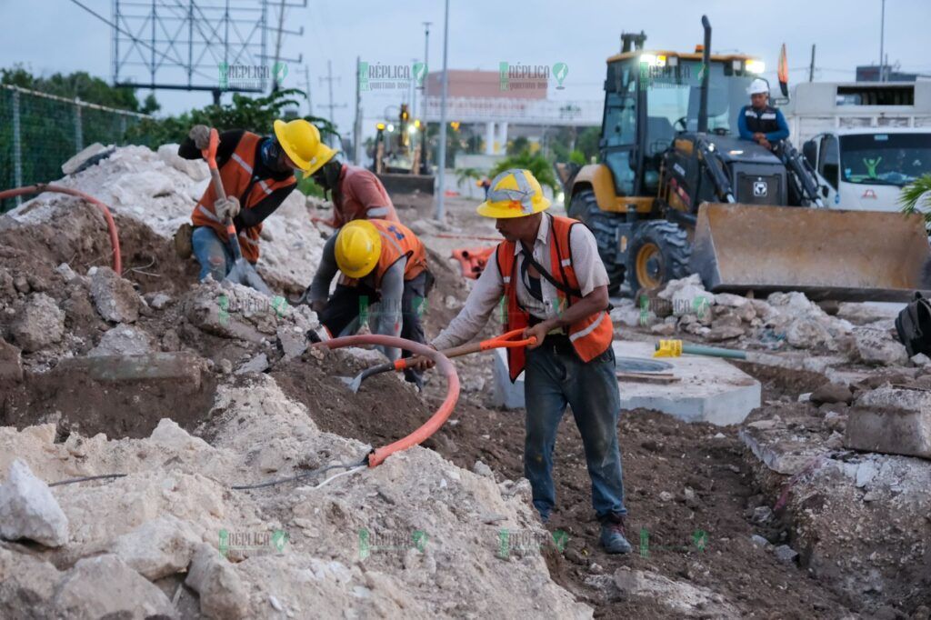 Avance del 60% en el cableado subterráneo del bulevar Colosio: Mara Lezama