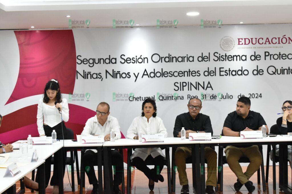 Integrantes del SIPINNA escuchan propuestas de las adolescencias durante su Segunda Sesión Ordinaria