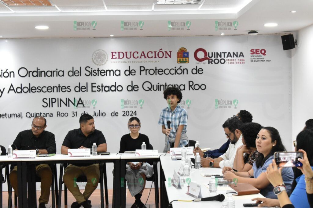 Integrantes del SIPINNA escuchan propuestas de las adolescencias durante su Segunda Sesión Ordinaria