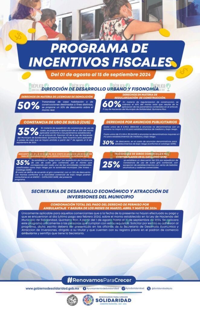 Solidaridad implementa amplio programa de incentivos