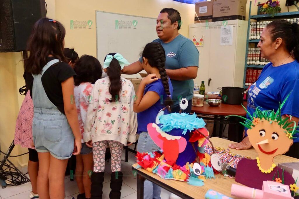 Concluye en Puerto Morelos el curso de verano “Mis Vacaciones en La Biblioteca 2024”