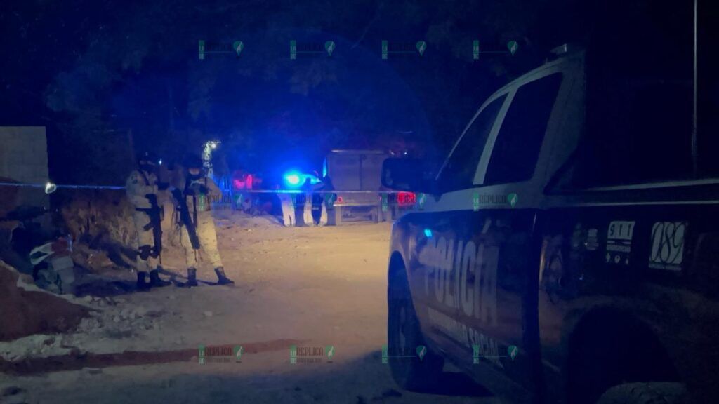 Ejecutan a un presunto mototaxista en la colonia Santa Cecilia de Cancún