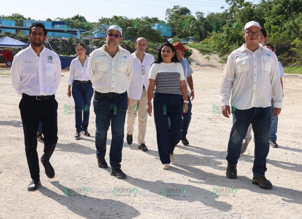 Inaugura Blanca Merari la primera planta para la transformación del sargazo, que cuenta con manifestación de impacto ambiental en Quintana Roo