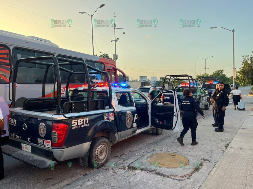 Arrancan operativo para evitar aumento no autorizado del transporte público en Cancún