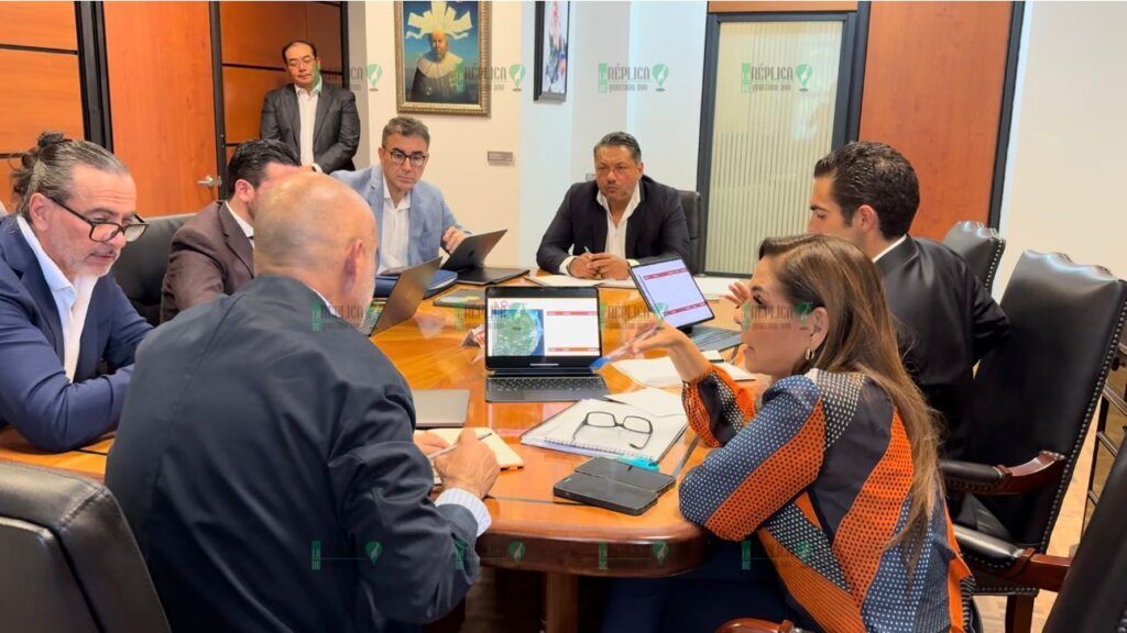 Se reúne Mara Lezama con próximo secretario de la SICT para analizar proyectos de movilidad en beneficio de la población quintanarroense