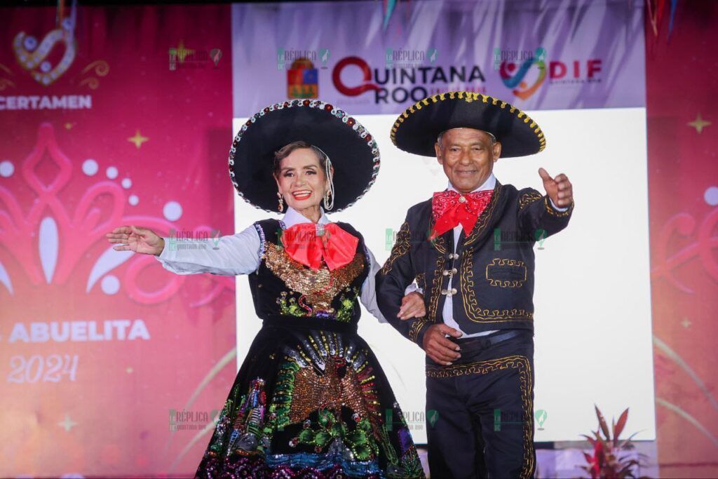 Celebra el DIF Quintana Roo el Certamen Miss Abuelita y Mr. Abuelito Quintana Roo 2024