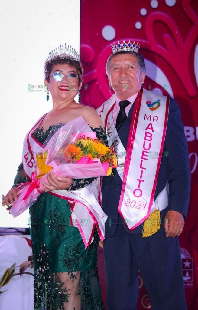 Celebra el DIF Quintana Roo el Certamen Miss Abuelita y Mr. Abuelito Quintana Roo 2024