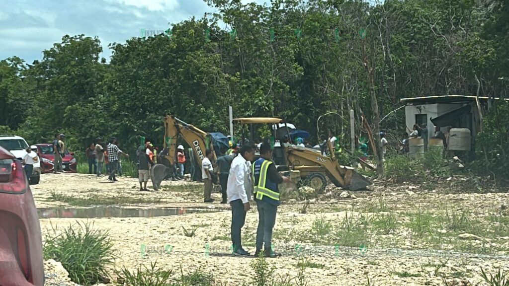 Intentan invadir terrenos estatales y particulares en la periferia de Playa del Carmen