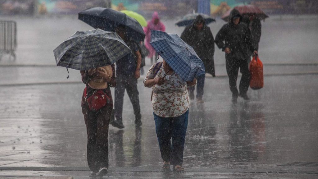 Prepara la sombrilla: Activan alerta amarilla por lluvias y granizo en 12 alcaldías