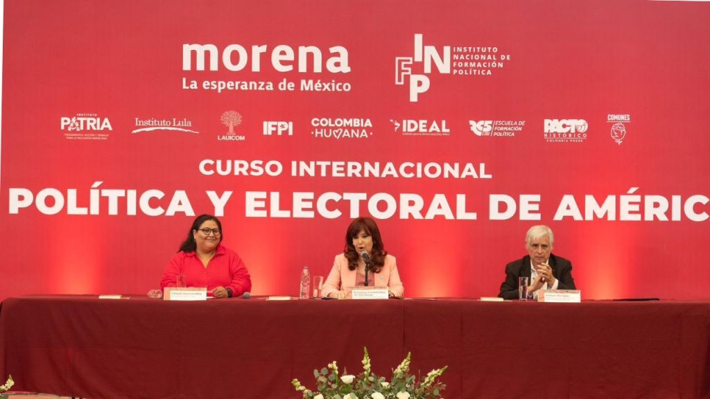 Respalda Cristina Kirchner reforma judicial en México