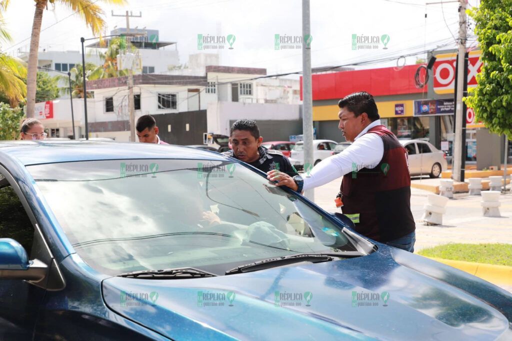 IMOVEQROO realiza operativos en todos los servicios de transporte vehicular en Quintana Roo para garantizar la seguridad de los usuarios