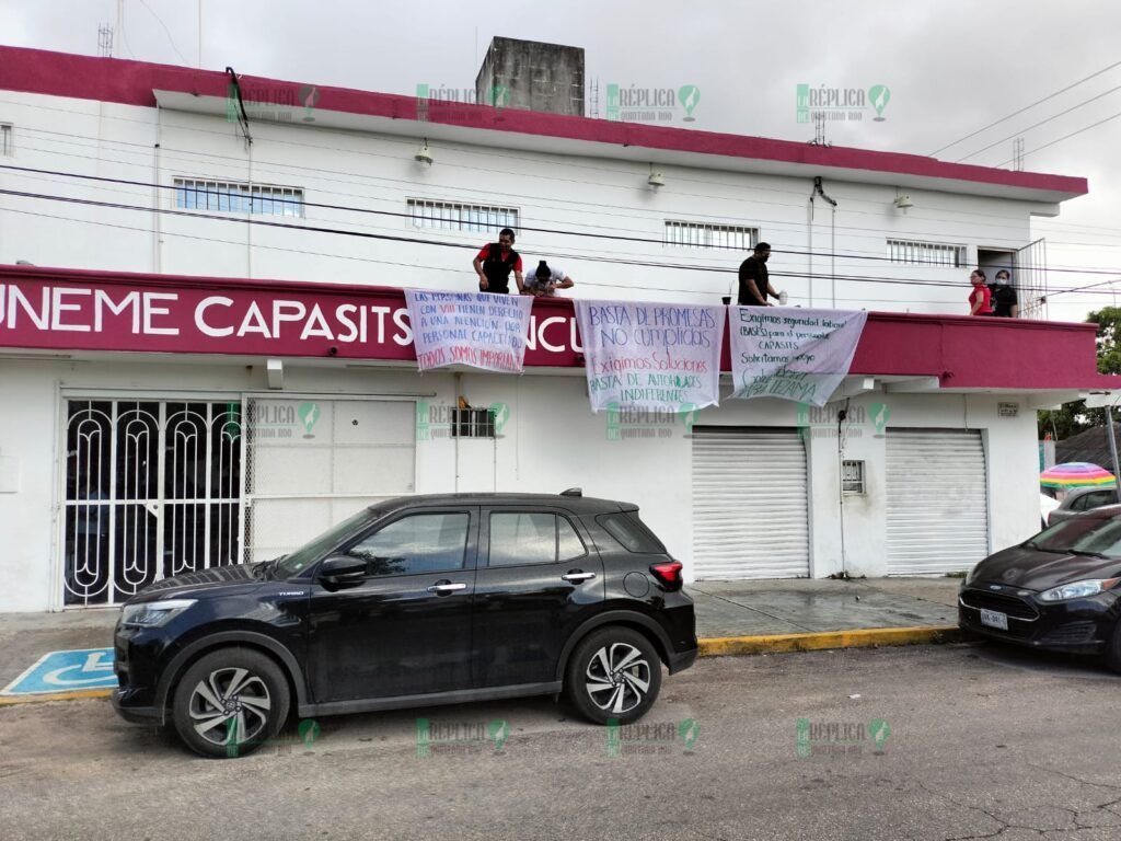 Trabajadores denuncian carencias en el Capasits de Cancún