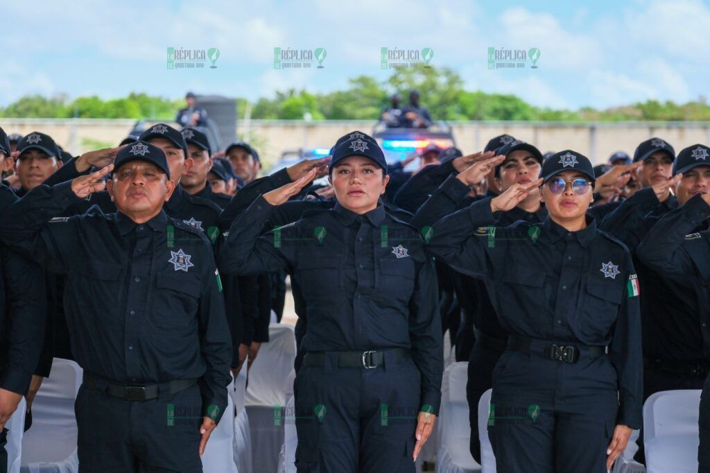 Suma Quintana Roo a 101 nuevos elementos policiales capacitados y comprometidos con la ciudadanía: Mara Lezama  