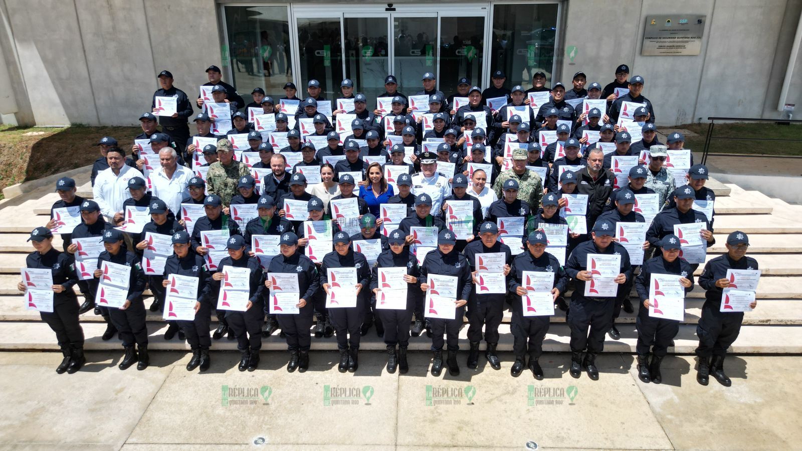 Suma Quintana Roo a 101 nuevos elementos policiales capacitados y comprometidos con la ciudadanía: Mara Lezama  