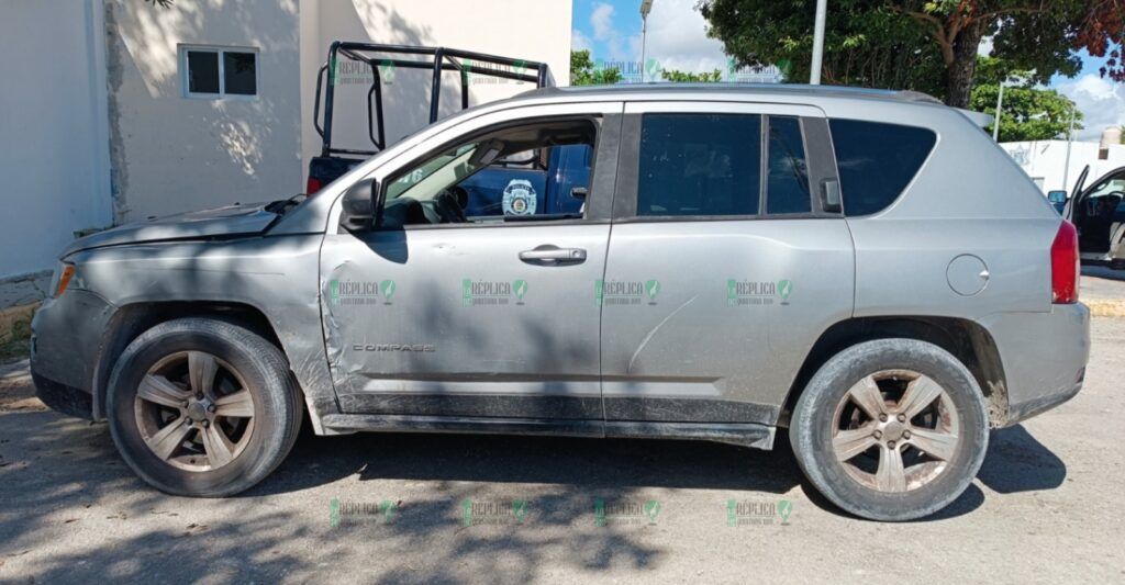 Policía Municipal de Solidaridad recupera camioneta robada en operativo vehicular