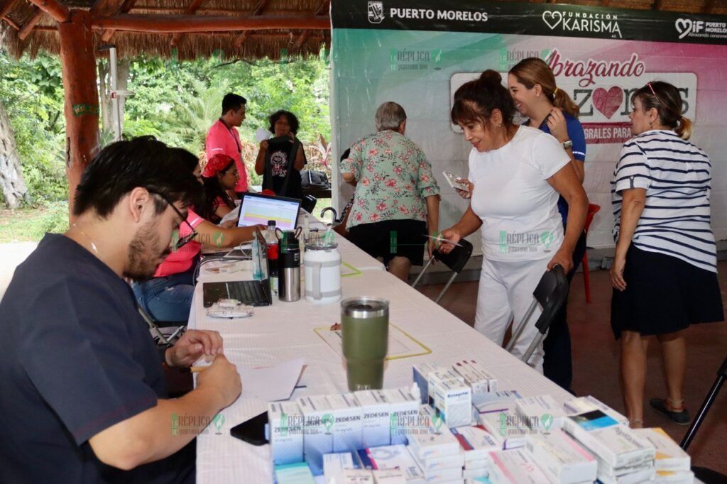 Fortalece Blanca Merari los servicios de salud en Puerto Morelos