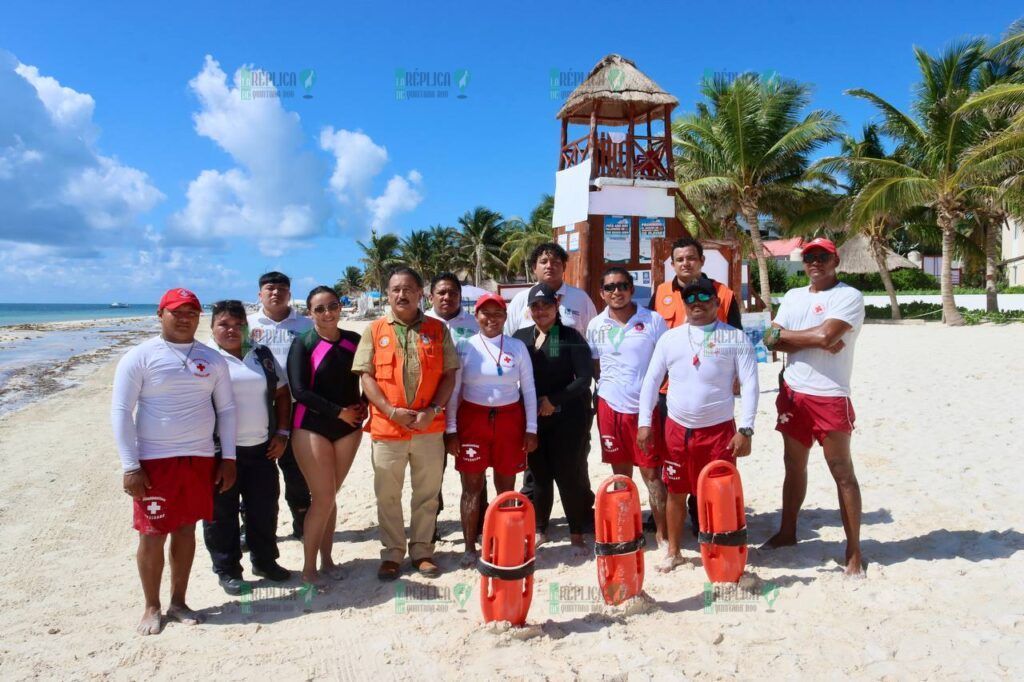 Participa Puerto Morelos en el Simulacro Nacional 2024