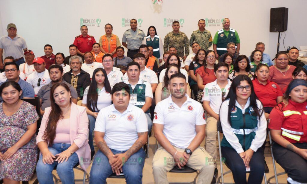 Conmemora gobierno de Blanca Merari el día nacional de Protección Civil