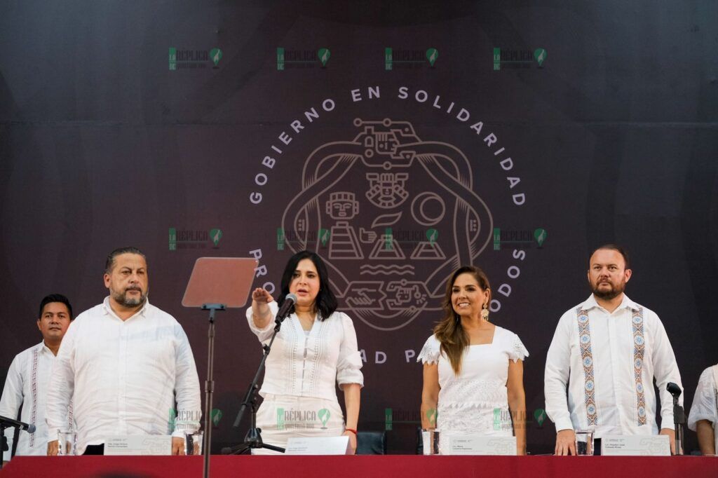 Promete Estefanía Mercado poner fin a los rezagos históricos en Solidaridad