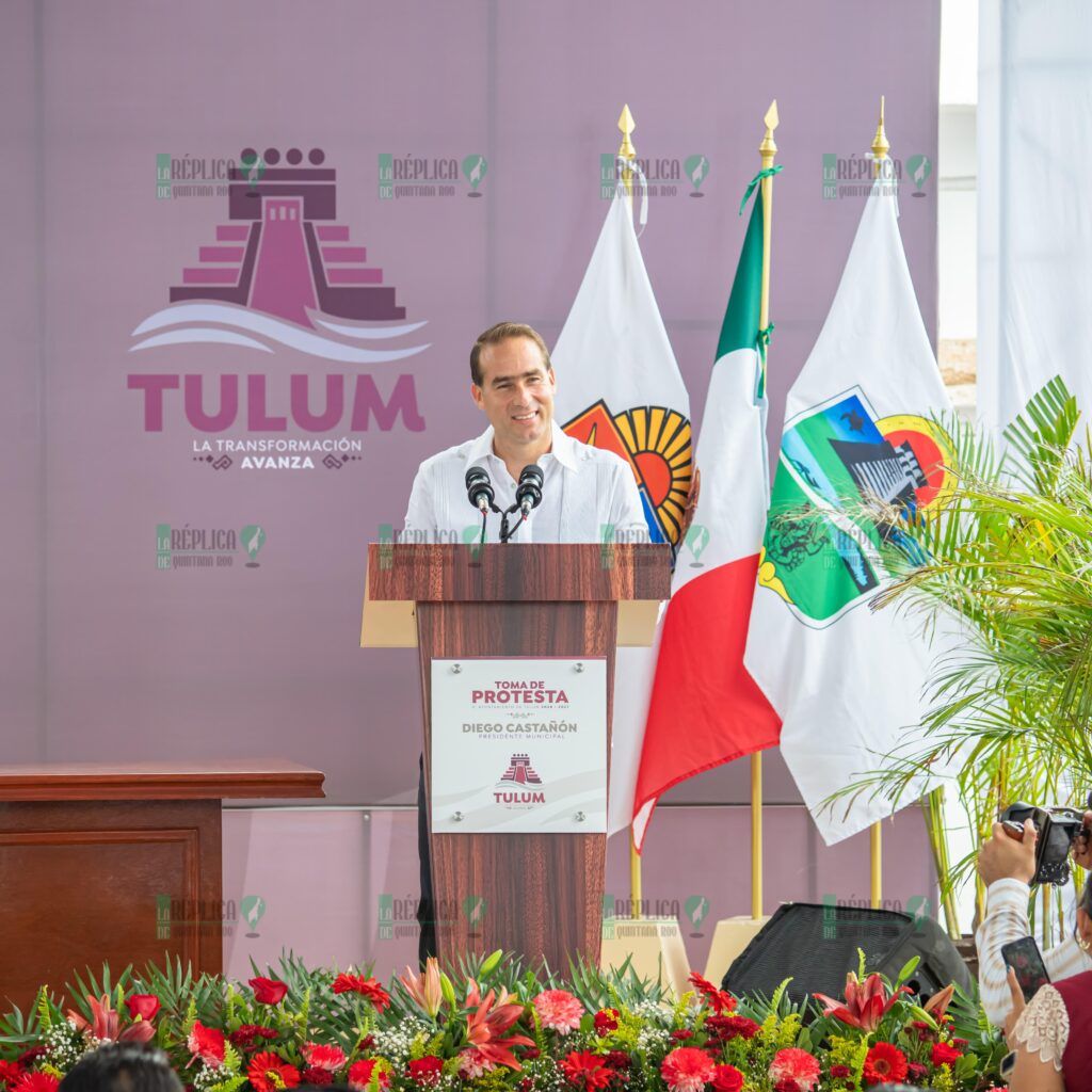 “Construyamos un Tulum donde cada persona pueda vivir con dignidad, paz y justicia”: Diego Castañón Trejo