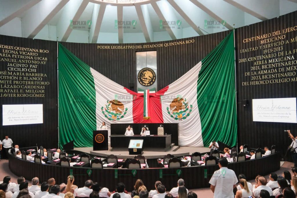 Entregan Segundo Informe de la Gobernadora Mara Lezama ante Congreso de Quintana Roo