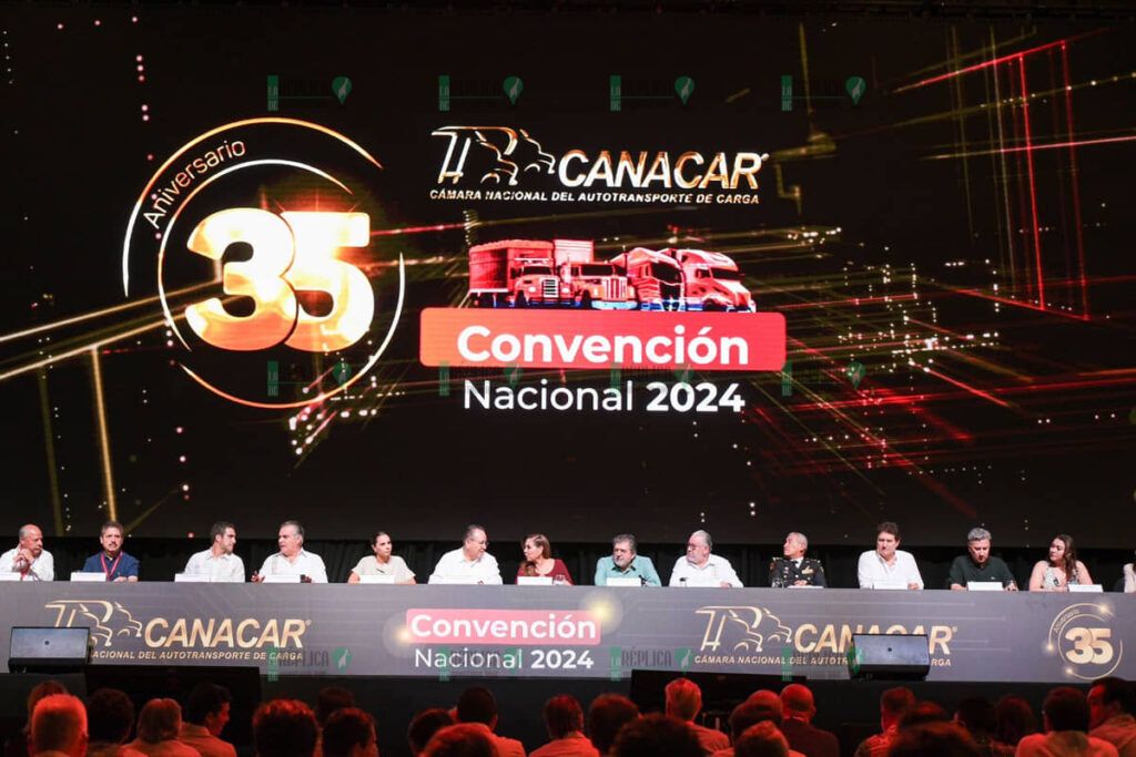 Inaugura Mara Lezama convención nacional de CANACAR; destaca la inclusión femenina en el autotransporte de carga