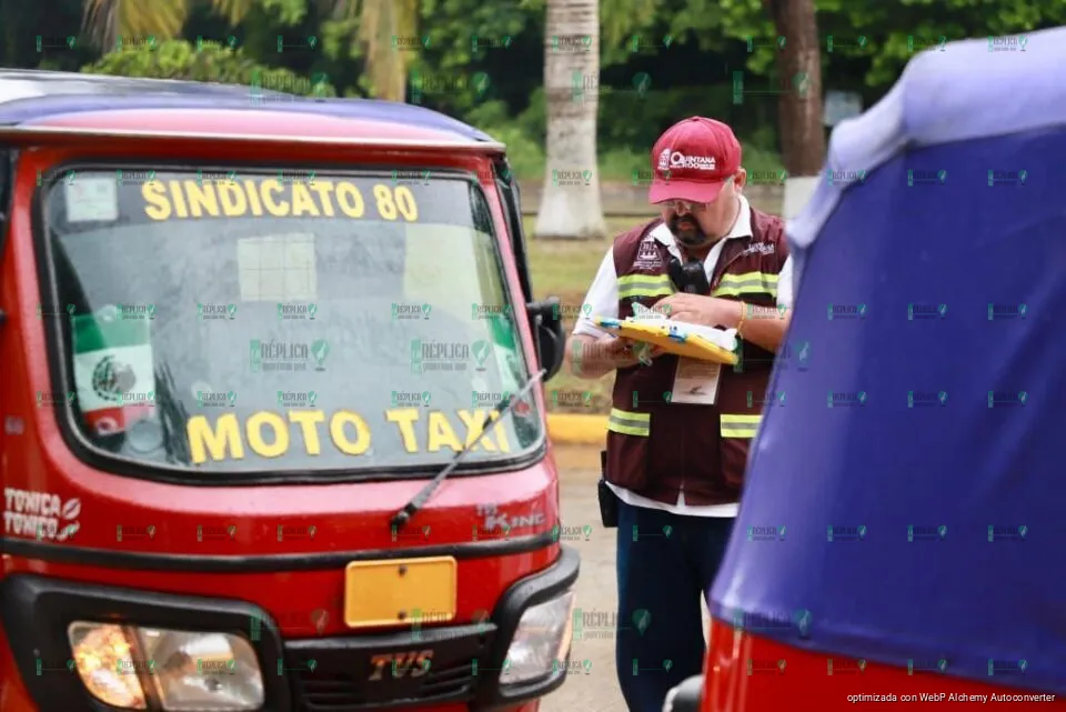 IMOVEQROO realiza inspecciones transparentes y aleatorias para garantizar la seguridad de todos los usuarios