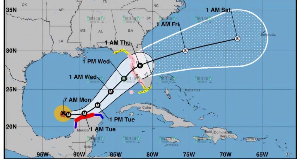 Evoluciona "Milton" a huracán categoría 4; Quintana Roo se mantiene en Alerta Verde