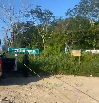 Abandonan los cuerpos de 2 jóvenes en la colonia Emiliano Zapata de Cancún