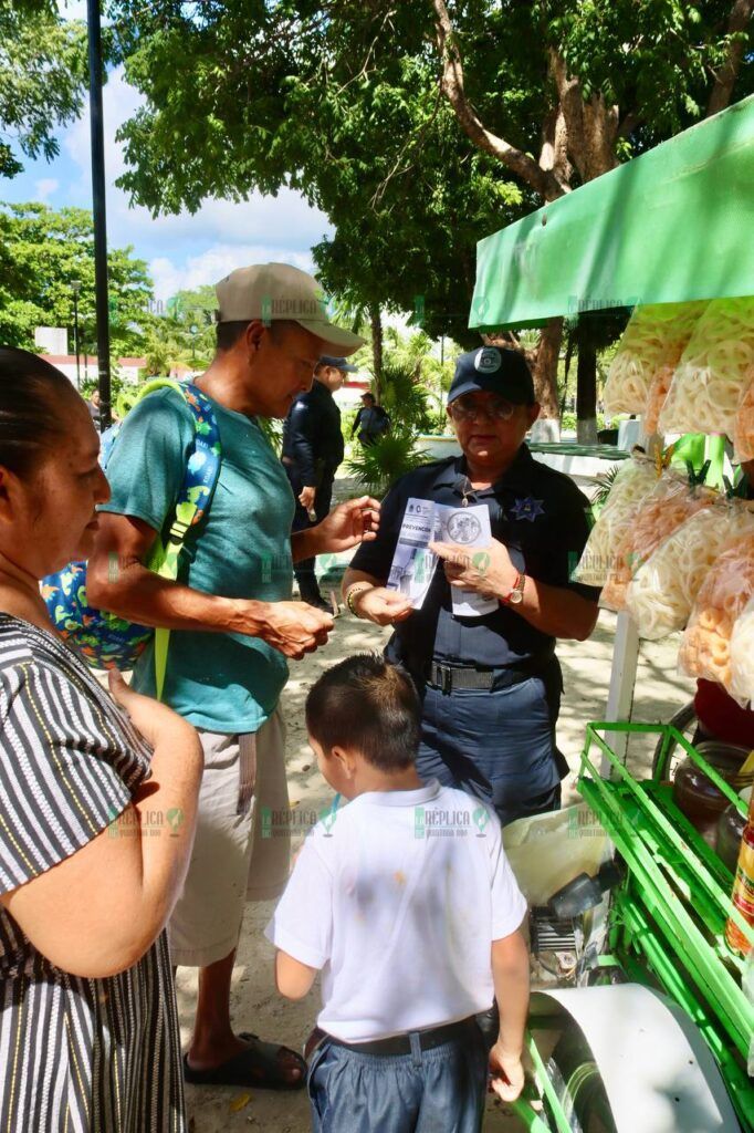 Arranca campaña de prevención de adicciones en Puerto Morelos