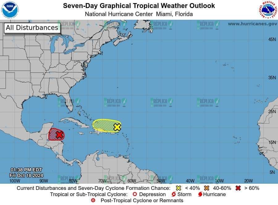 Amaga otro posible desarrollo ciclónico a Quintana Roo