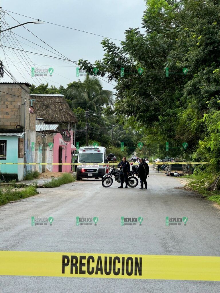 Ejecutan a un policía municipal en Felipe Carrillo Puerto