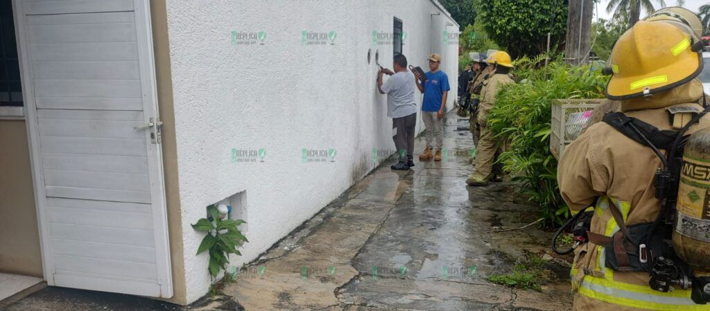 Sofocan conato de incendio al interior de una casa en Chetumal