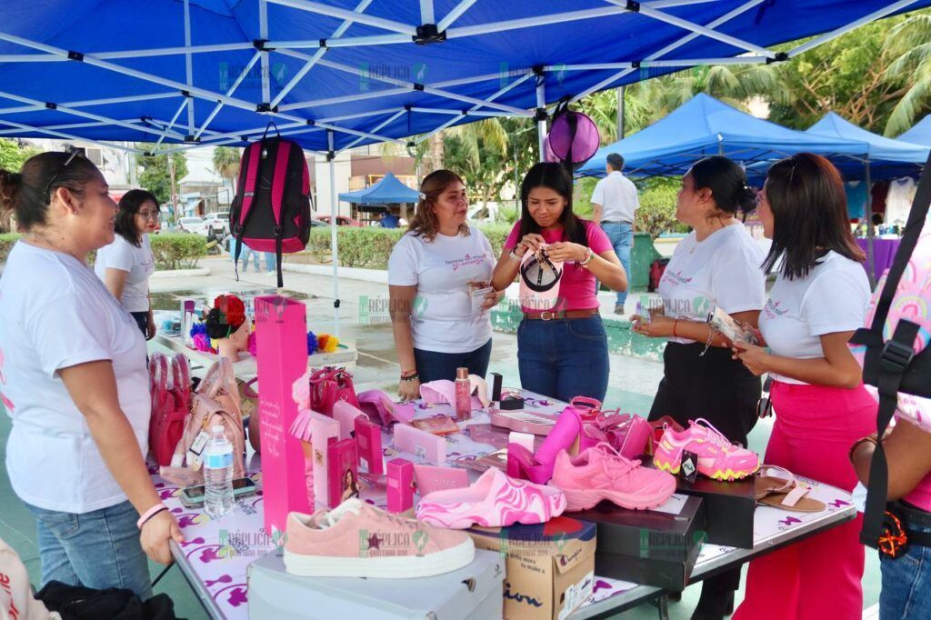 Impulsan el autoempleo femenino y la concientización sobre el cáncer de mama