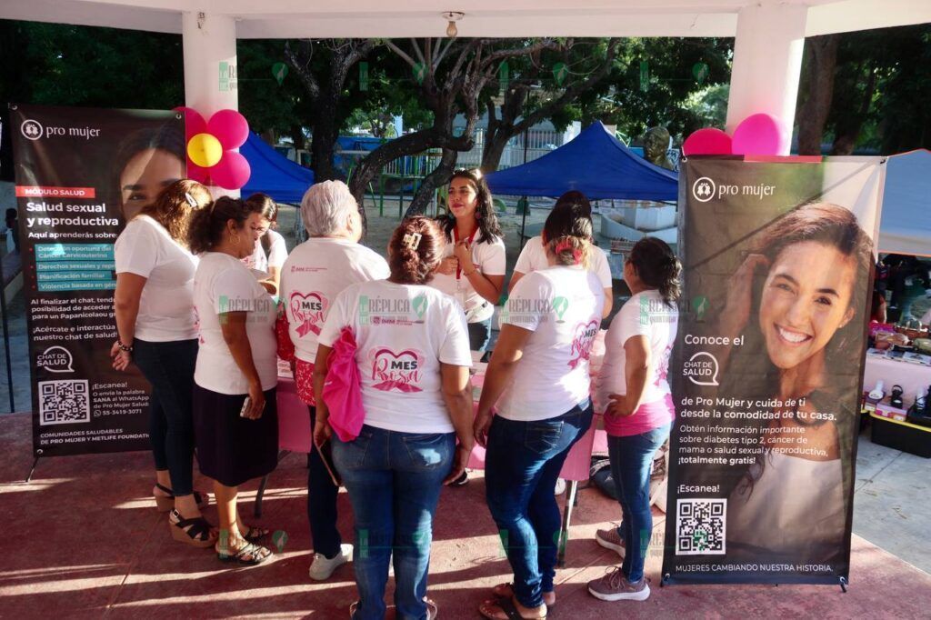 Impulsan el autoempleo femenino y la concientización sobre el cáncer de mama