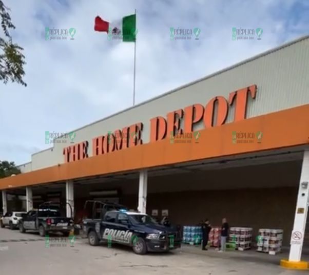 Cliente es golpeado por guardia en Home Depot de Playa del Carmen