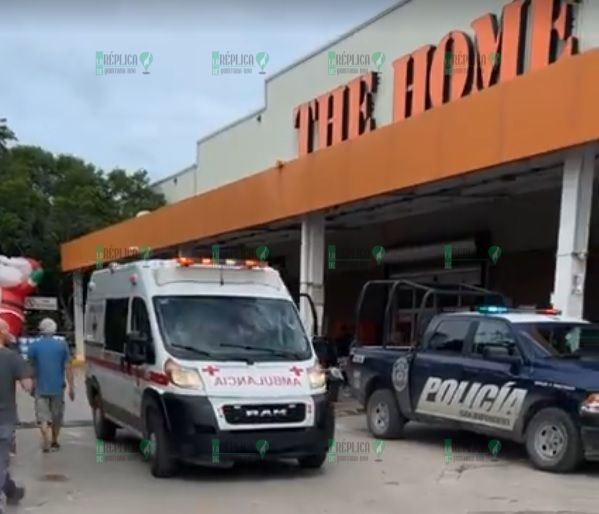 Cliente es golpeado por guardia en Home Depot de Playa del Carmen
