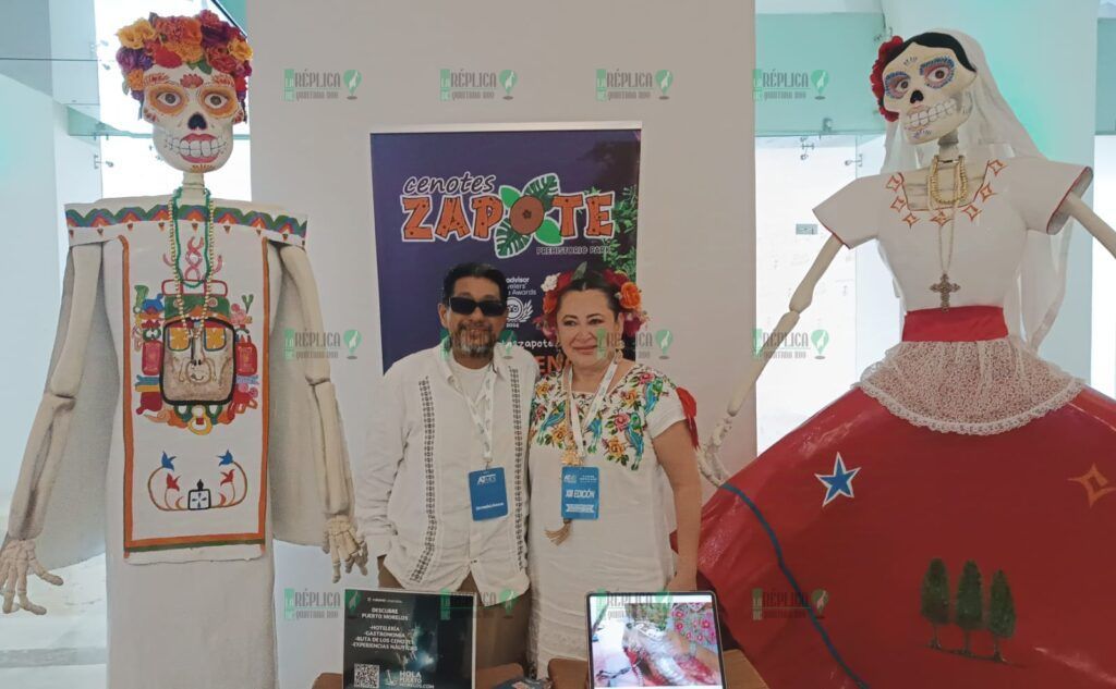 Destacada participación de Puerto Morelos en la Feria De Turismo de Aventura