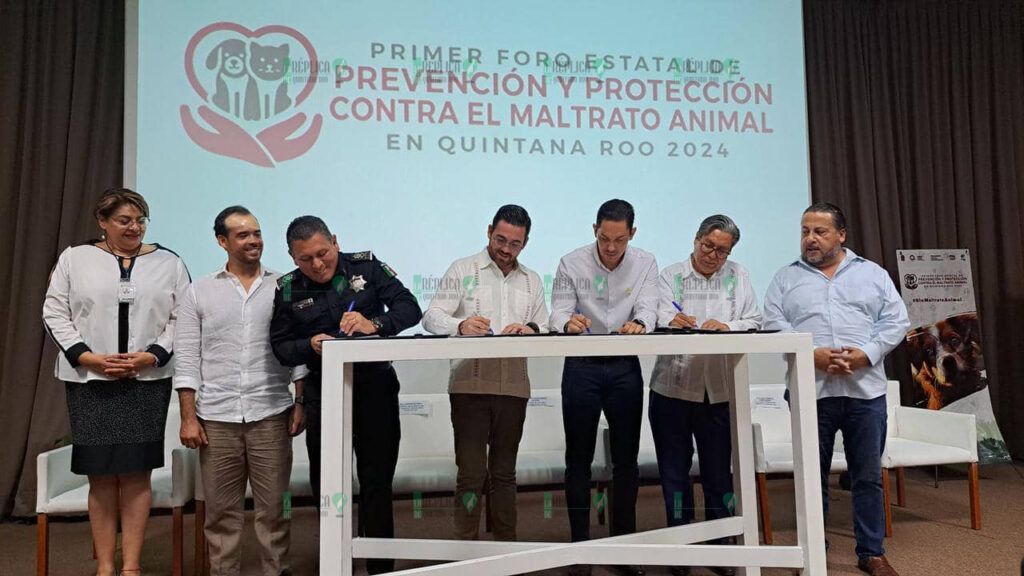 Realiza PPA Primer Foro Estatal de Prevención y Protección contra el Maltrato Animal en Quintana Roo