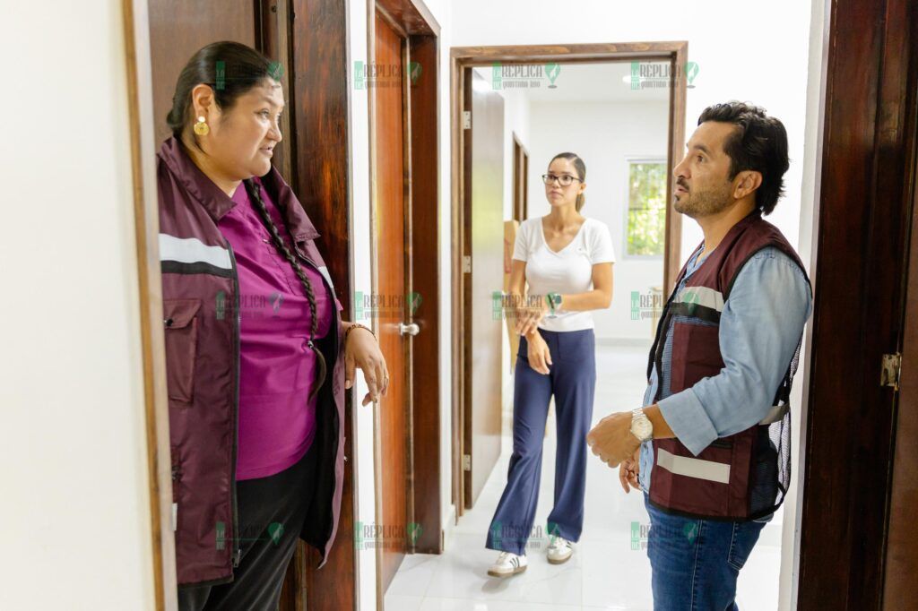 Diego Castañón supervisa nuevas casas de salud en Chemuyil, Macario Gómez y Manuel Antonio Ay