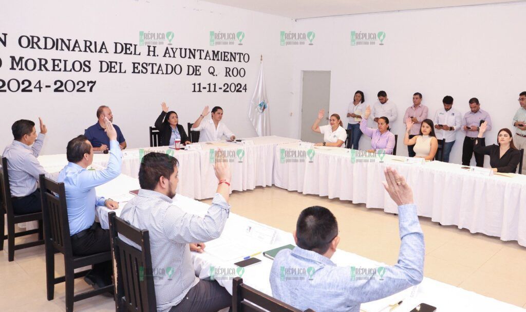 Aprueba cabildo de Puerto Morelos que se expida la convocatoria para elegir delegado en Leona Vicario