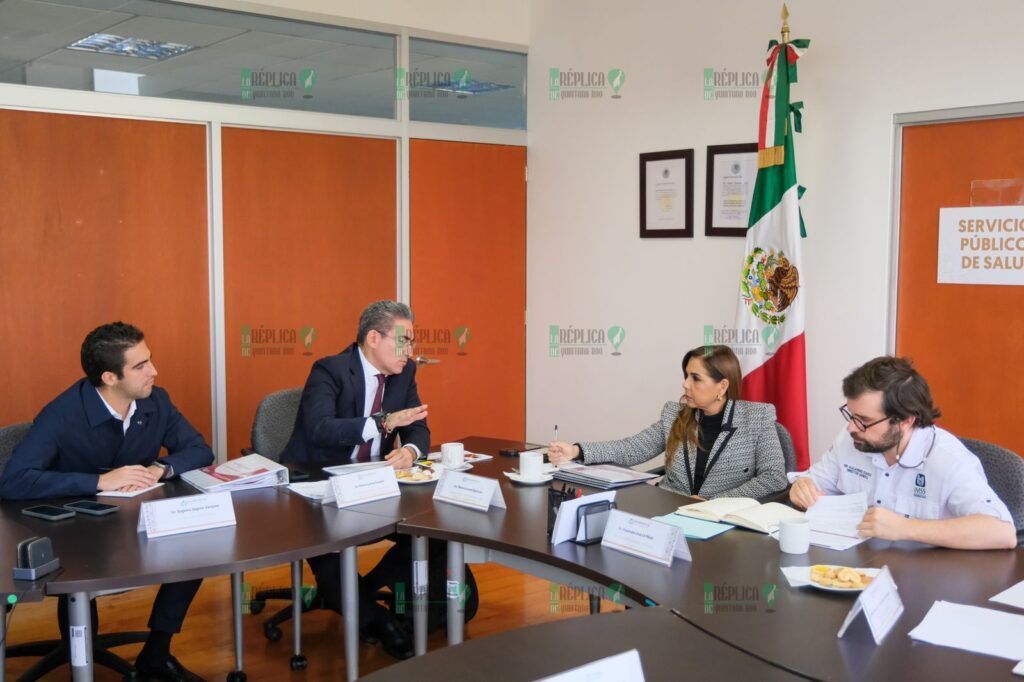 Anuncia Mara Lezama próxima gira con el Doctor Alejandro Svarch, titular del IMSS Bienestar para atender necesidades de los quintanarroenses en el Estado