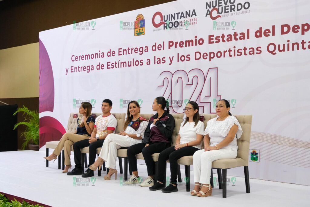 Entrega Mara Lezama el Premio Estatal del Deporte 2024 a logros históricos de atletas quintanarroenses en Chetumal