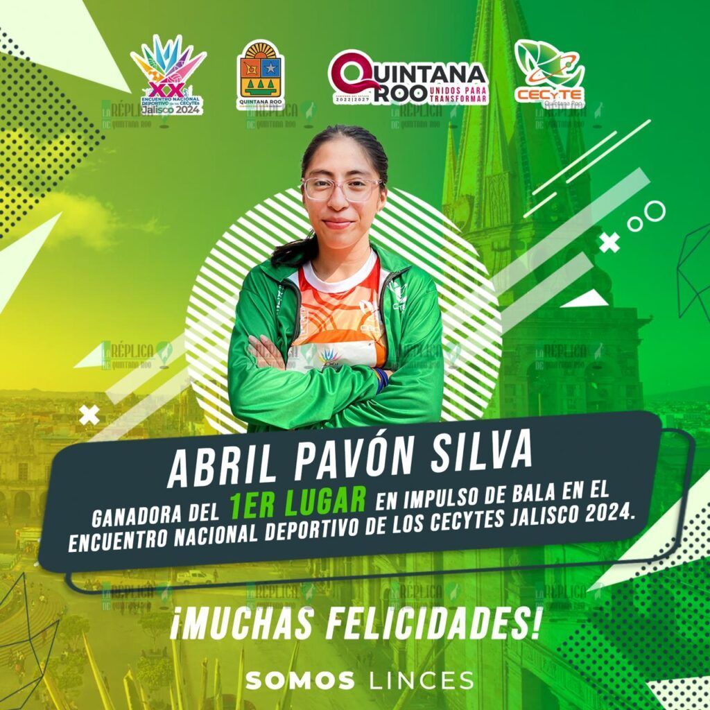 Destacada participación de CECyTE Quintana Roo, en el Encuentro Nacional Deportivo 2024