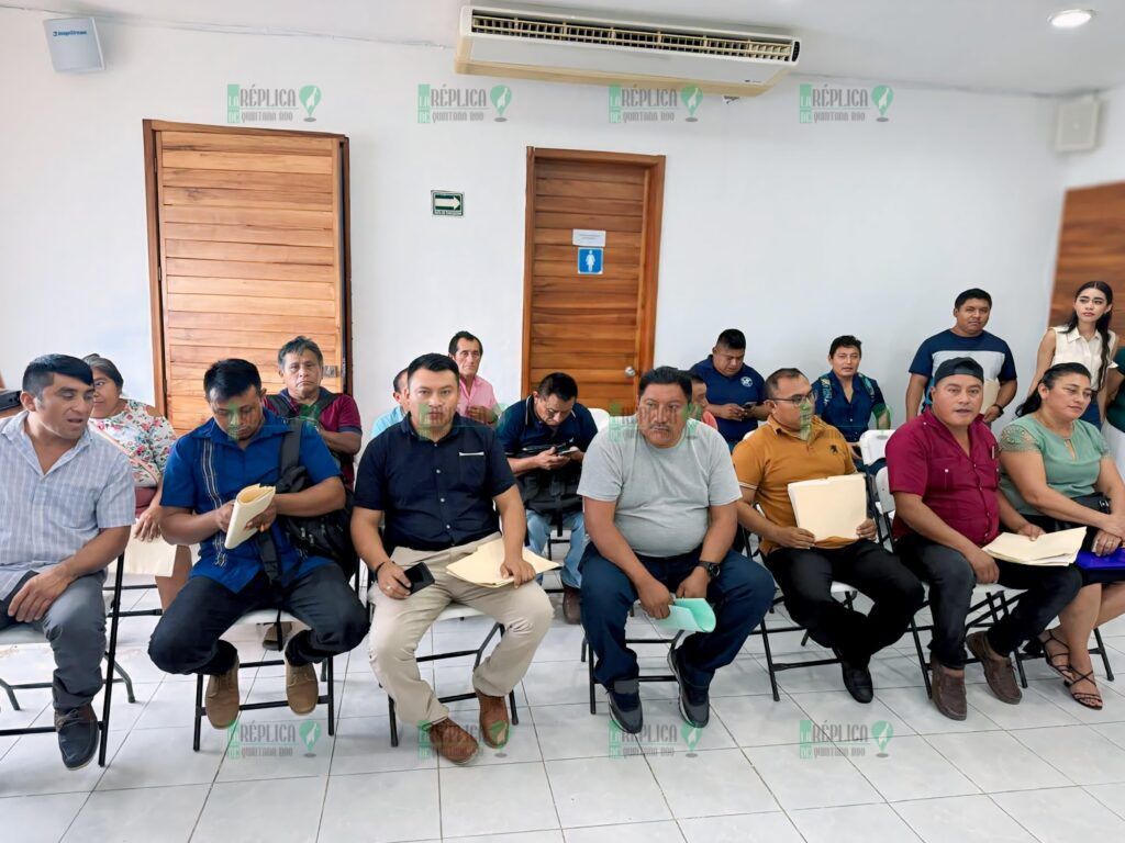 Se registran aspirantes a delegados y subdelegados en Tulum