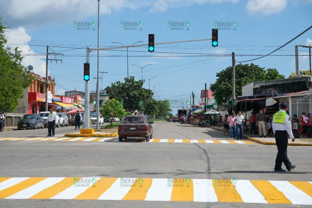 Renovará Mara Lezama 271 semáforos en Chetumal, tras demanda añeja para la seguridad, protección y mejorar la vialidad