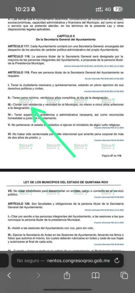 "Desenmascarando la Verdad: Miente Johnny Monsreal Padilla, Secretario General del Ayuntamiento del Municipio de Tulum, sobre su residencia