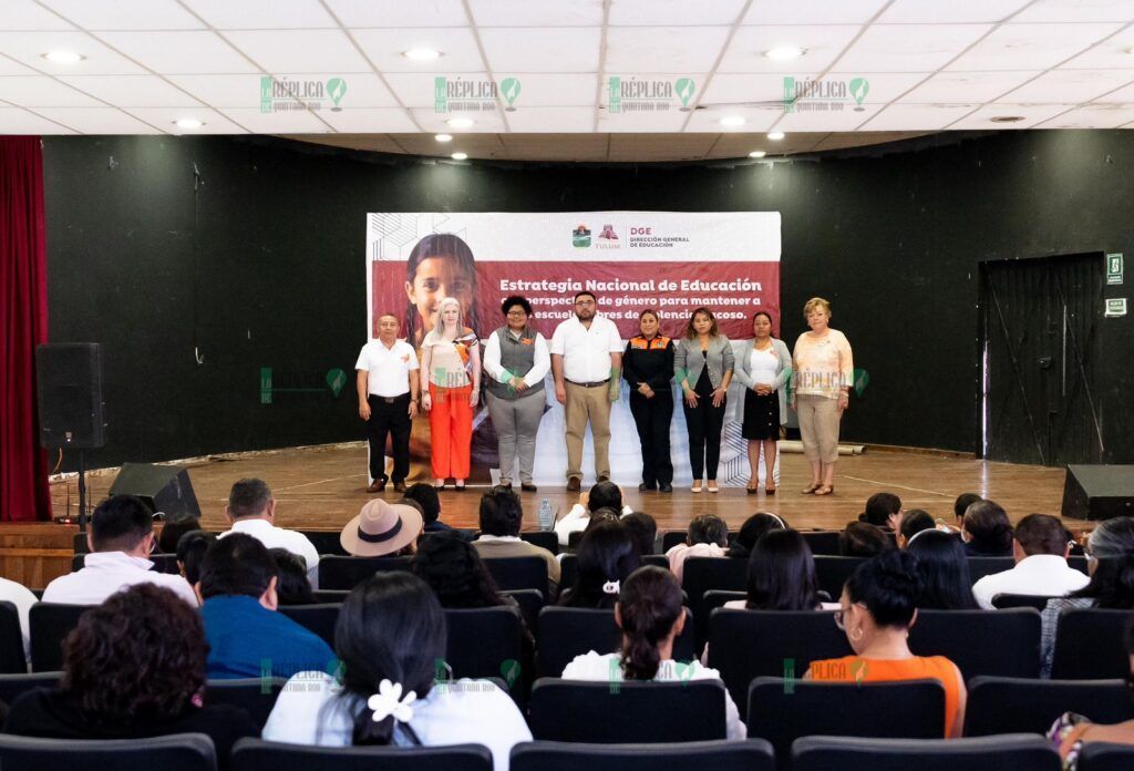 Implementan programa preventivo para mantener escuelas libres de violencia y acoso en Tulum