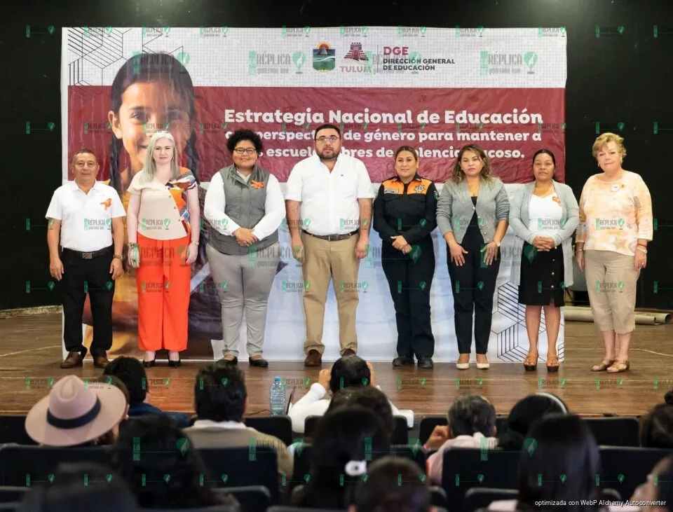 Implementan programa preventivo para mantener escuelas libres de violencia y acoso en Tulum