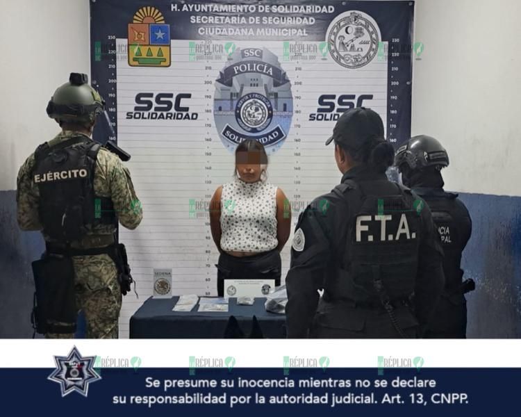 Detienen a un joven en Playa del Carmen con 18 dosis de posibles narcóticos